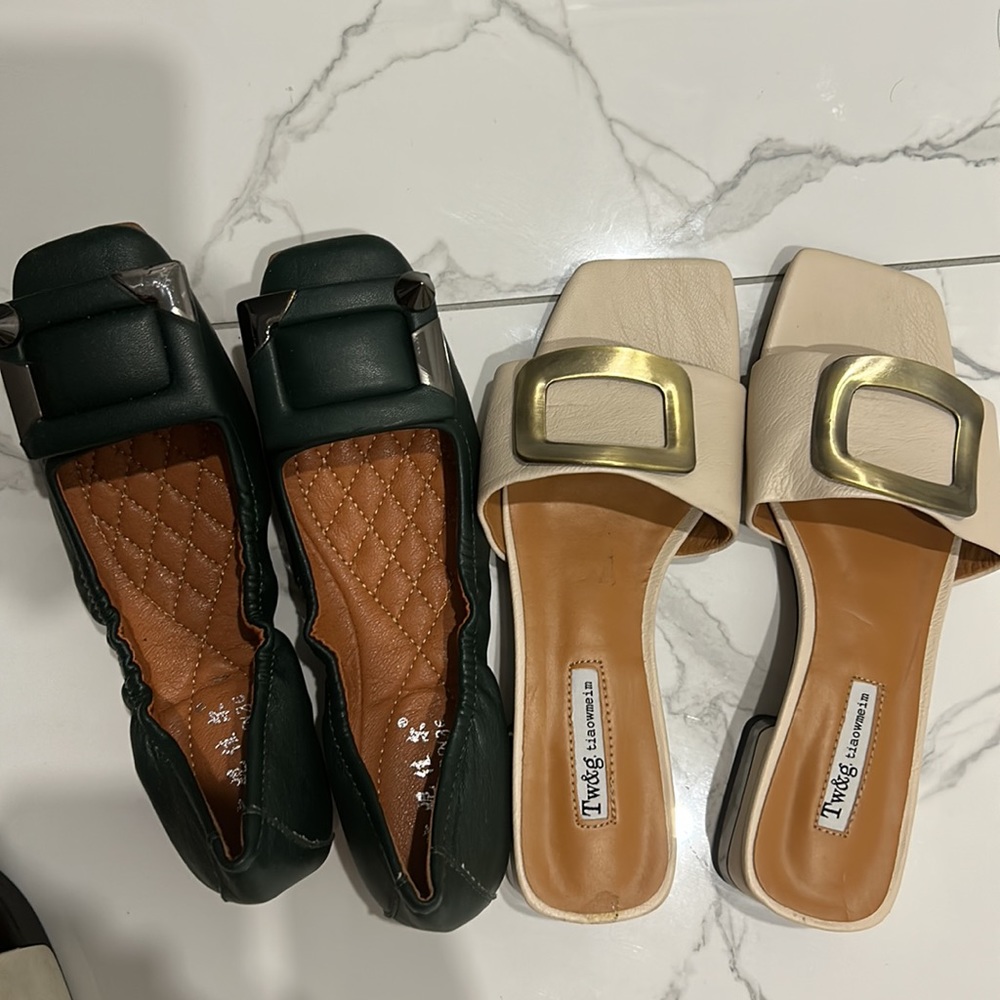 Brand new shoes and sandals